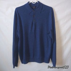Men's Brooks brothers 346 long sleeve sweater sz M